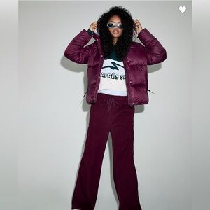 🎉HOST PICK🎉PINK Women's maroon Puffer Jacket